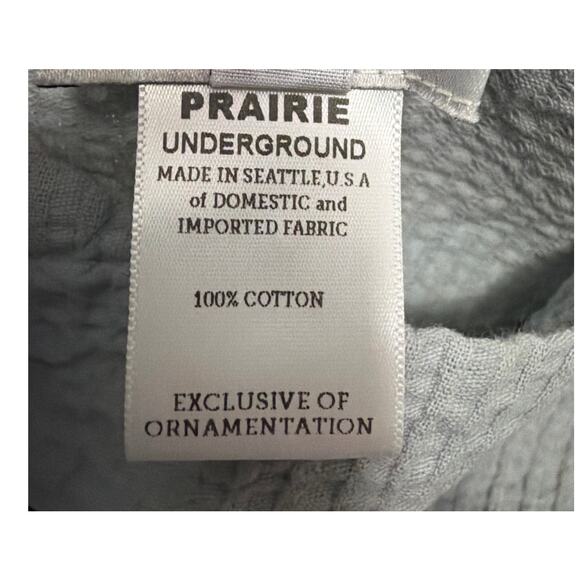 Prairie Underground Textured Long Sleeve Shirft Shirt Dress Size Small - Picture 6 of 6